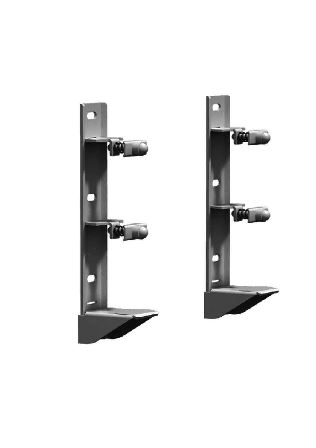ZE Zubehör HDC35, für Charleston H 320 bis 519 mm, 6 Stück, RAL 9016