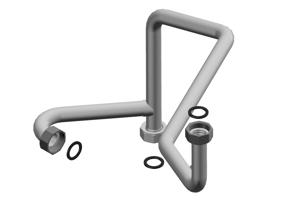 BOSCH Ersatzteil TTNR: 87107258890 Vorlaufrohr | 87107258890