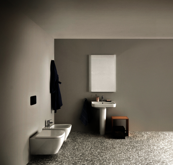 IS Wand-Bidet i.life B 355x540x300mm Weiß