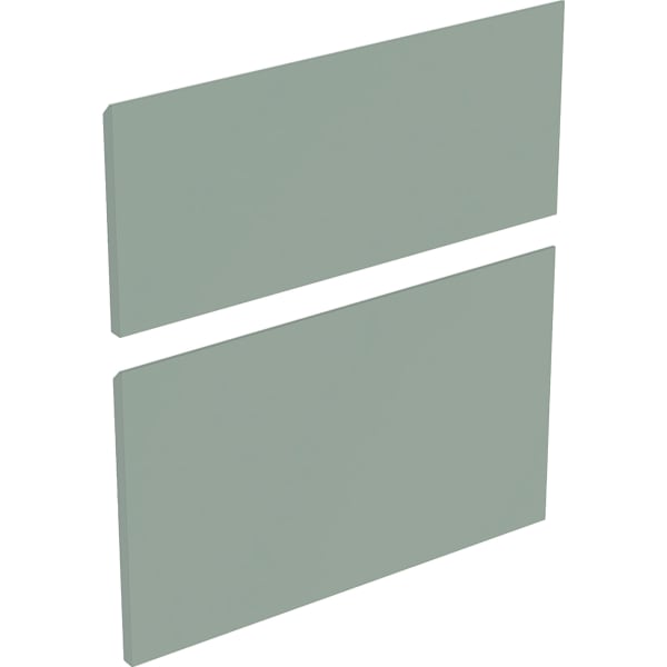 Geberit Set Schubladenfront für Unterschrank B:55cm, salbeigrün matt
