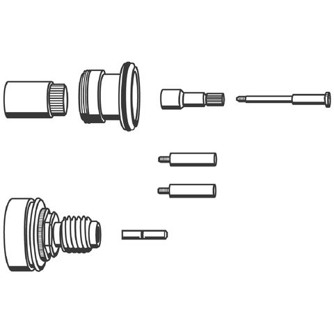 GROHE Verlängerungsset 47358 27,5mm