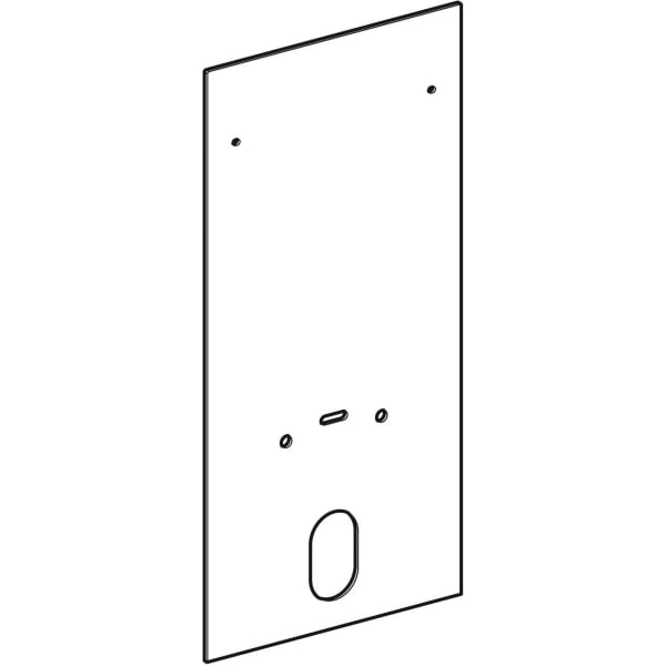 Geberit Frontverkleidung für Geberit Monolith für Wandbidet 101cm Glas umbra Geberit Frontverkleidung für Geberit Monolith für Wandbidet 101cm Glas umbra