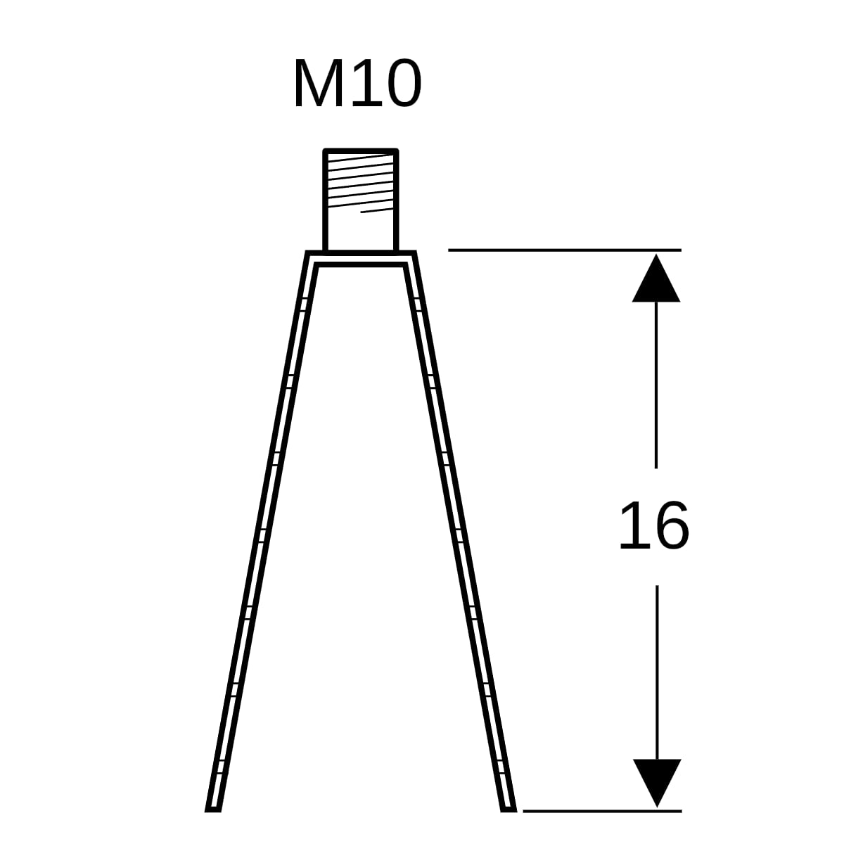 Geberit Schalungsbügel M10