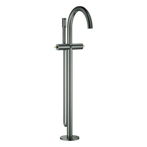 GROHE Wannenbatterie Atrio Private C. 25227 BM für Hebelgriffe hard graph. gb.