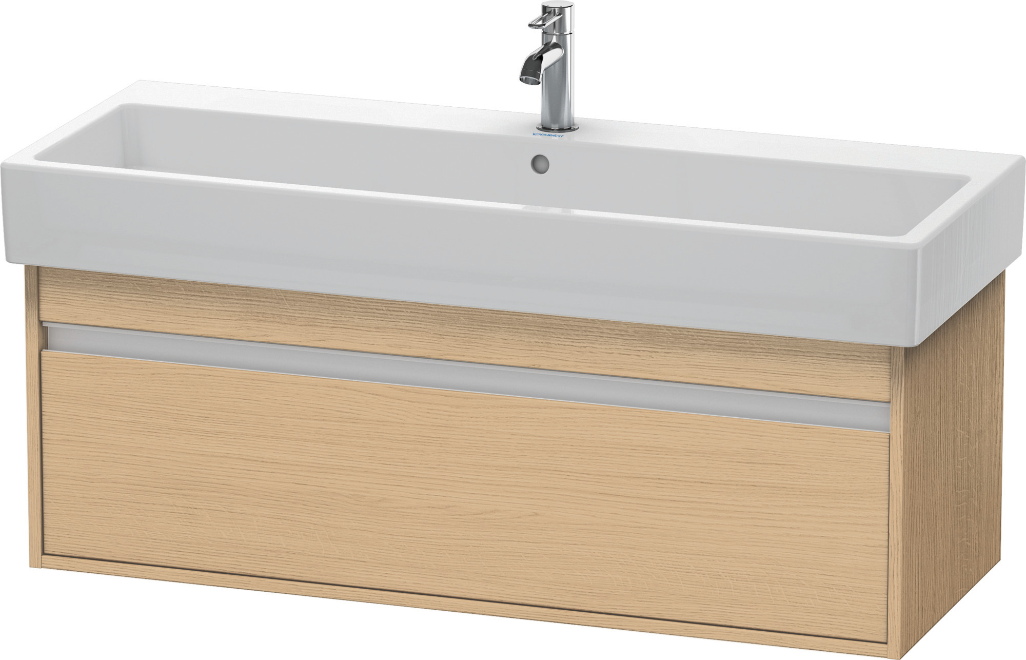 Duravit WTU wandhängend Ketho 440x1150x410mm 1 Auszug, für 045412, Eiche Natur