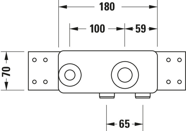 DU Grundkörper UP WT G1/2"
