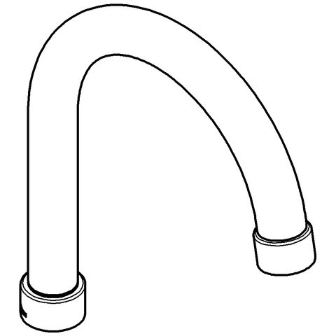 GROHE Auslauf 46631 chrom