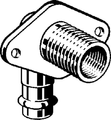 Viega Wanddurchführung mit SC Sanpress 2232.1 in 15mm x Rp1/2 x G3/4 x 55mm Rg