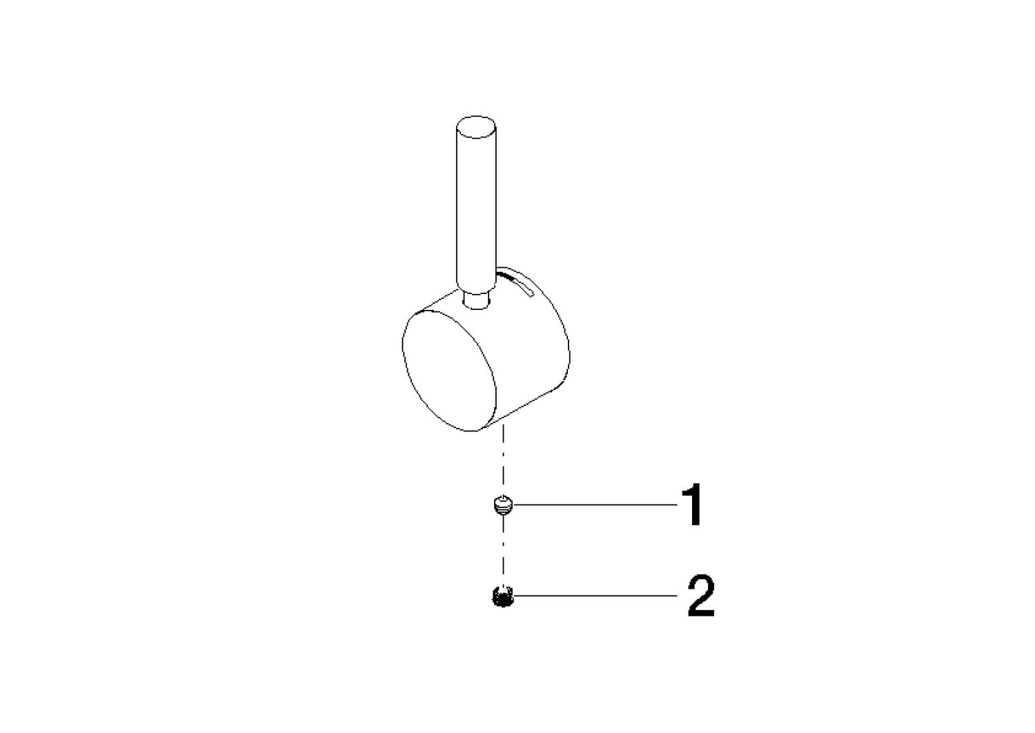 DO Gr. ET 90206602400 D 30 x 30 x 100 mm Chrom gebürstet