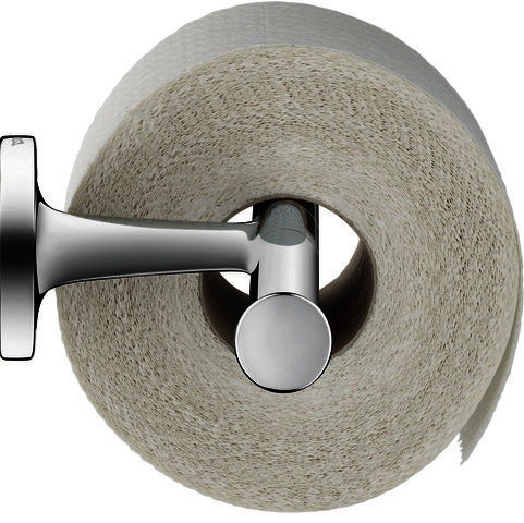 DU Starck T Papierrollenhalter, Chrom, 255x76x50