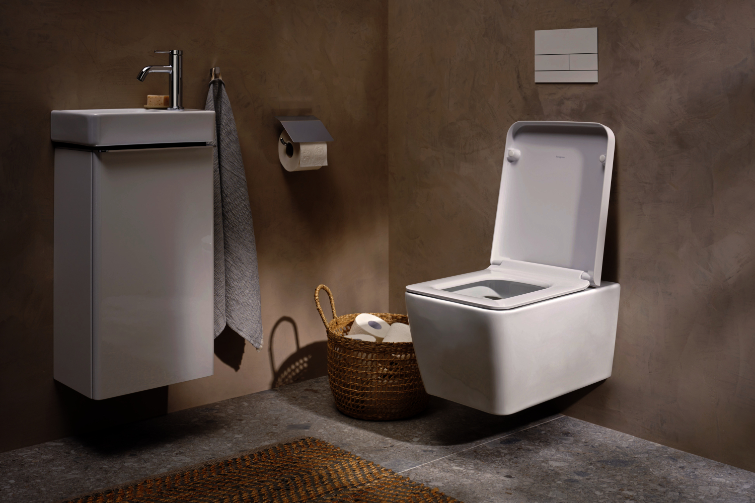 Hansgrohe WTM 80 Tecturis S CoolStart ohne Ablaufgarnitur chrom