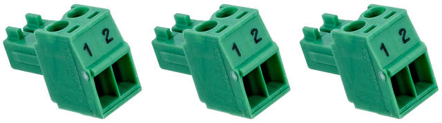 Wolf Stecker Phönix grün klein 2-pol. für BVG-Lambda 15-40