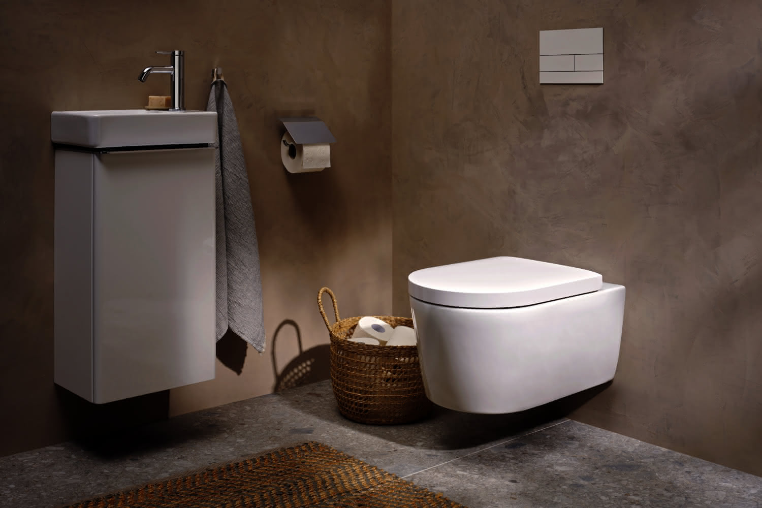 Hansgrohe WTM 80 Tecturis S CoolStart ohne Ablaufgarnitur chrom