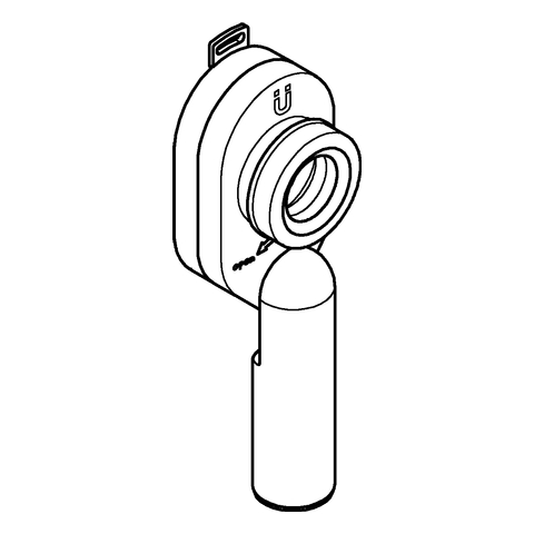 GROHE Urinal-Absaugeformstück 39733 vertikaler Abgang