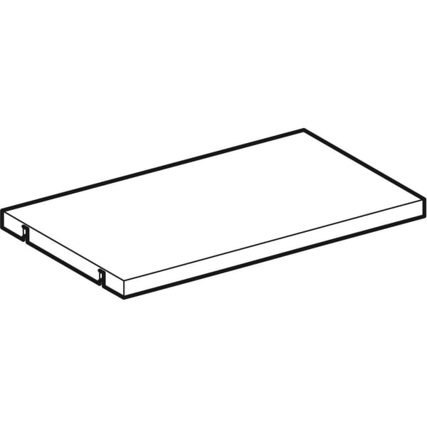 Geberit Einlegeboden für Renova Compact Unterschrank für WT B:45cm, weiß
