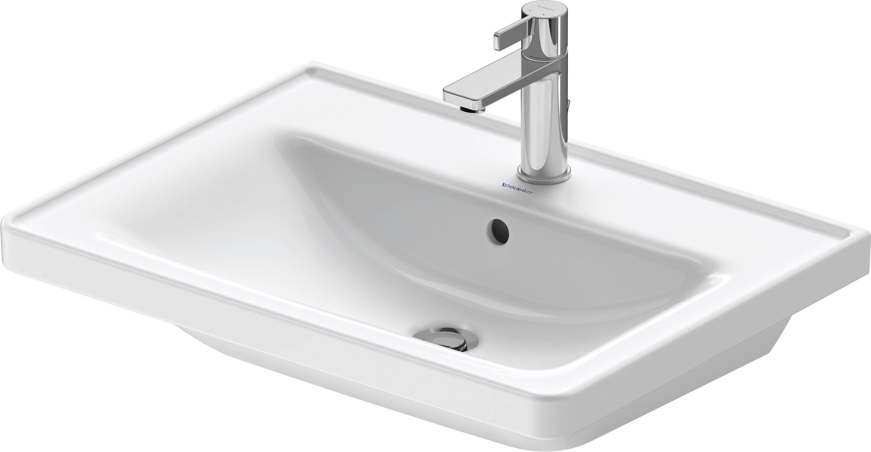 DU Möbel-WT D-Neo, 650mm, weiß mit ÜL, mit HLB, 1 HL