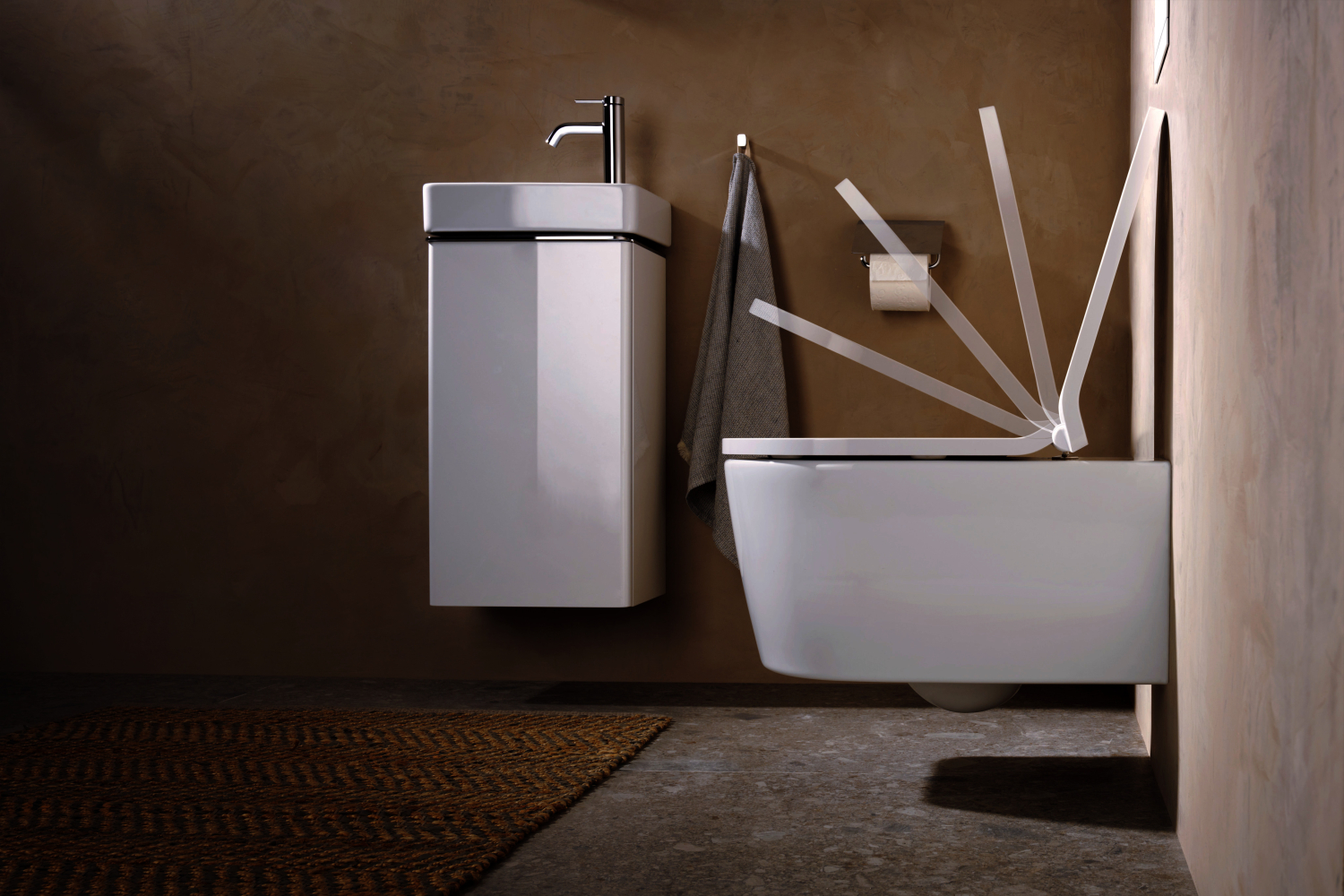 Hansgrohe WTM 80 Tecturis S CoolStart ohne Ablaufgarnitur chrom
