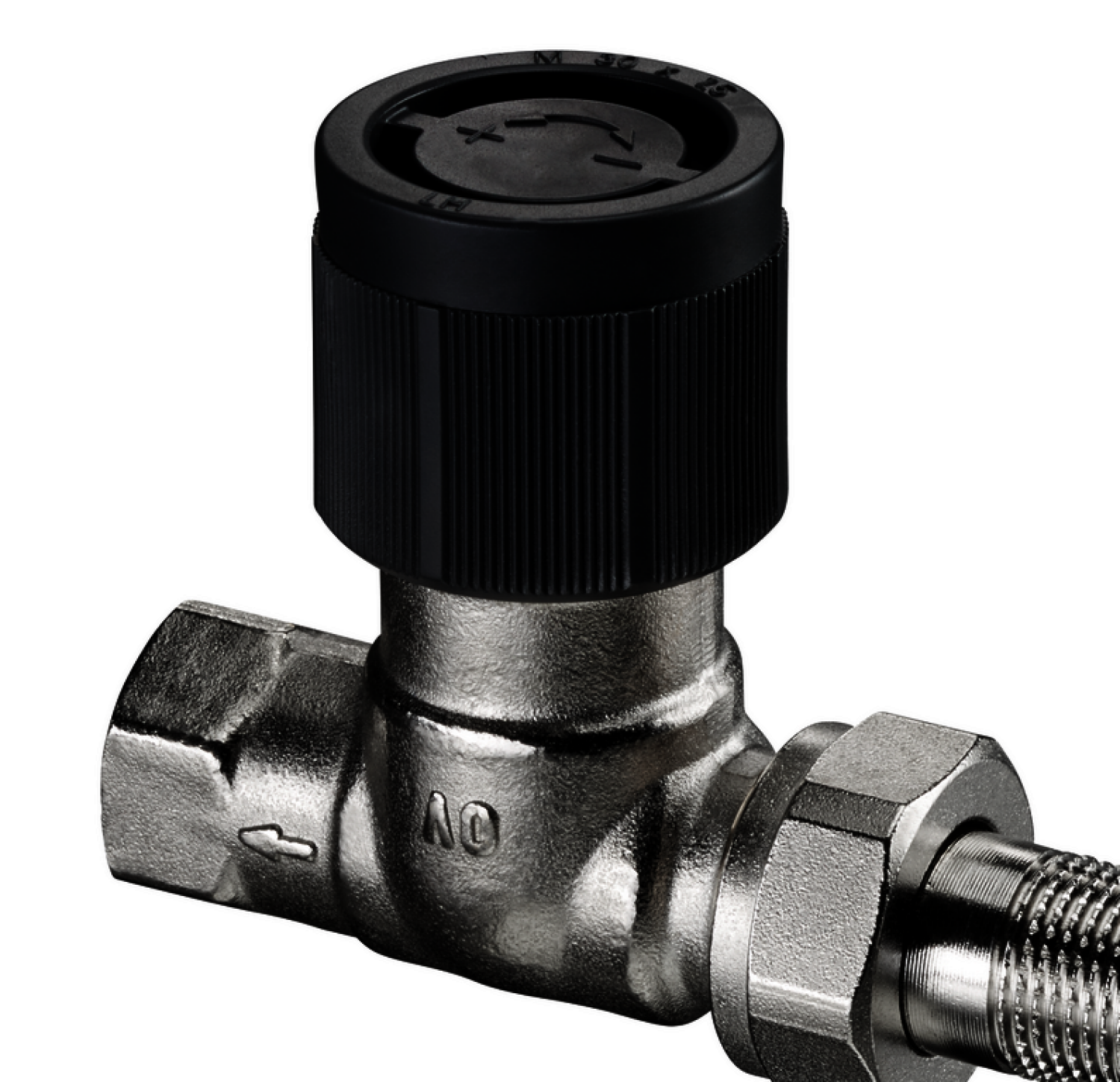 OVENTROP-Rücklauftemperaturbegrenzer DN10, 3/8", PN10, Rücklauf-Durchgang
