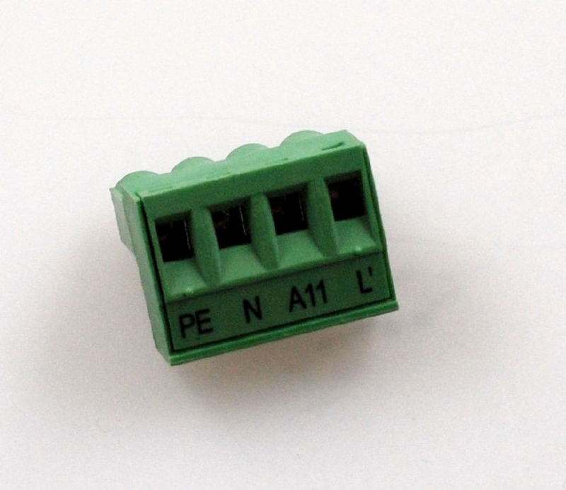 Remko WP Klemmen A11, 4-pol., grün Smart-WP (I/O Modul Nr. 4)