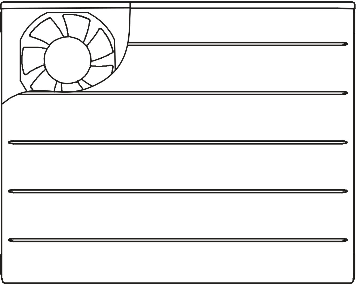 Kermi Line-K T11 505x63x1105 QN828, RAL9016, 10bar, m.Abd, BK