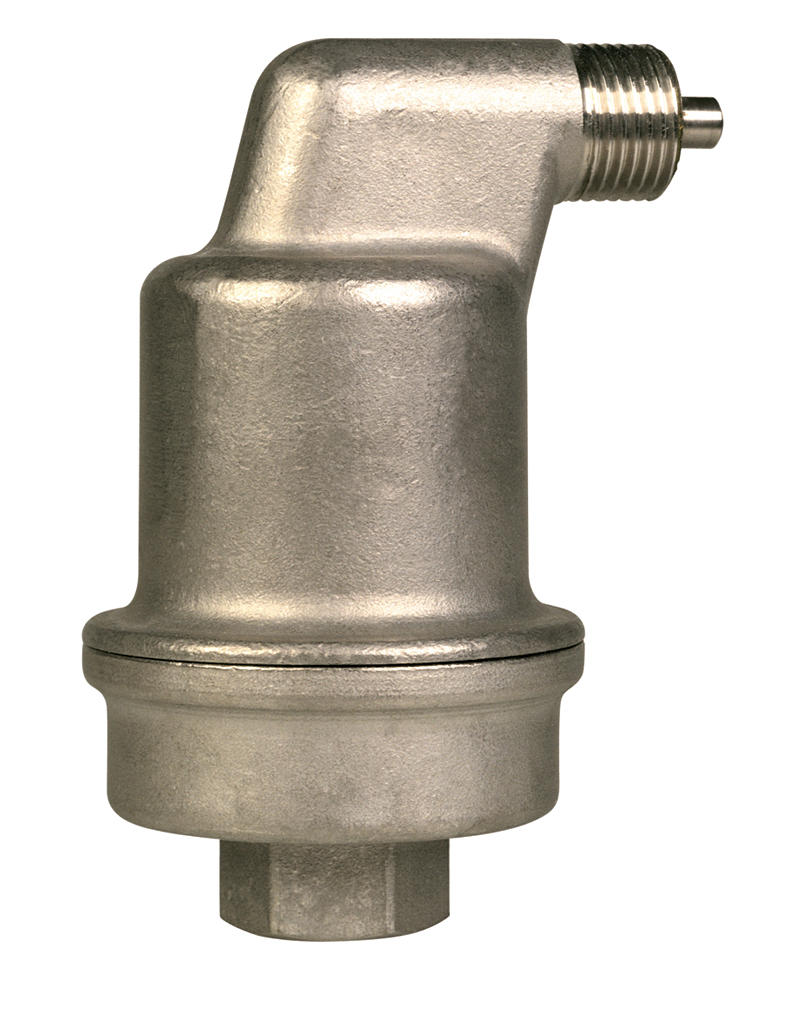 Spirotech Großentlüfter SpiroTop (Edelstahl) 1/2" IG, 25 bar, 200 Grad, Schwimmer:TPX