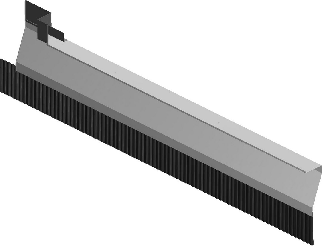 BOSCH Ersatzteil TTNR: 87485110490 Abdeckblech unten links