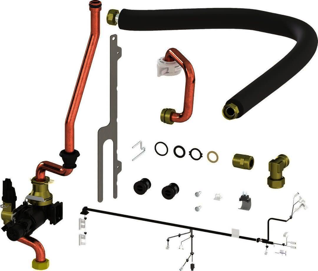BOSCH Installationszubehör C53iWM Hybrid-Umbausatz für GC5300iWM 24/120