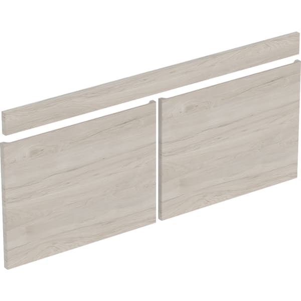 Geberit Schubladen-/Front Set für Renova Plan US für MDWT, B:130cm, hickory hell
