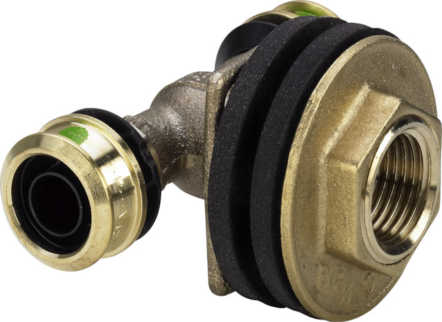 Viega Doppelwanddurchführung SC Raxofix 5332.81 in 16mmxRp1/2xG3/4x25mm Sibr