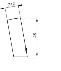 KEUCO Handtuchhaken REVA 12814 sw