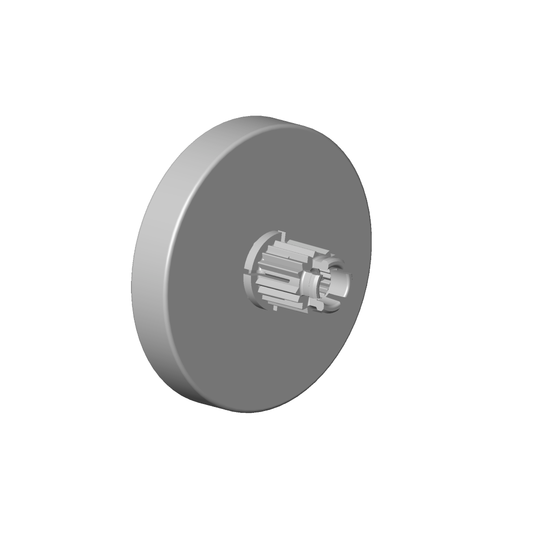 Dornbracht Rosette ohne Logo ET 04277400400 50 x  50 x 9,5 mm Dark Platinum gebürstet