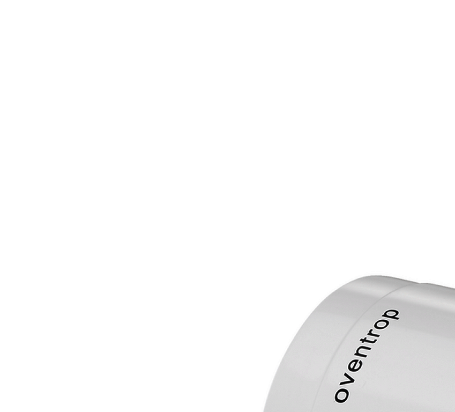 OVENTROP-Design-Abdeckung für "Uni SH" weiß