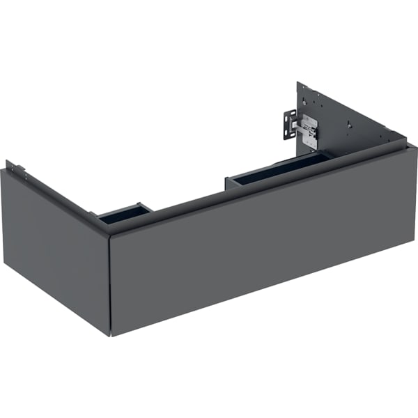 Geberit ONE Unterschrank für WT/-Platte 1 Schubl., 88,8x26,6x47cm, lava matt