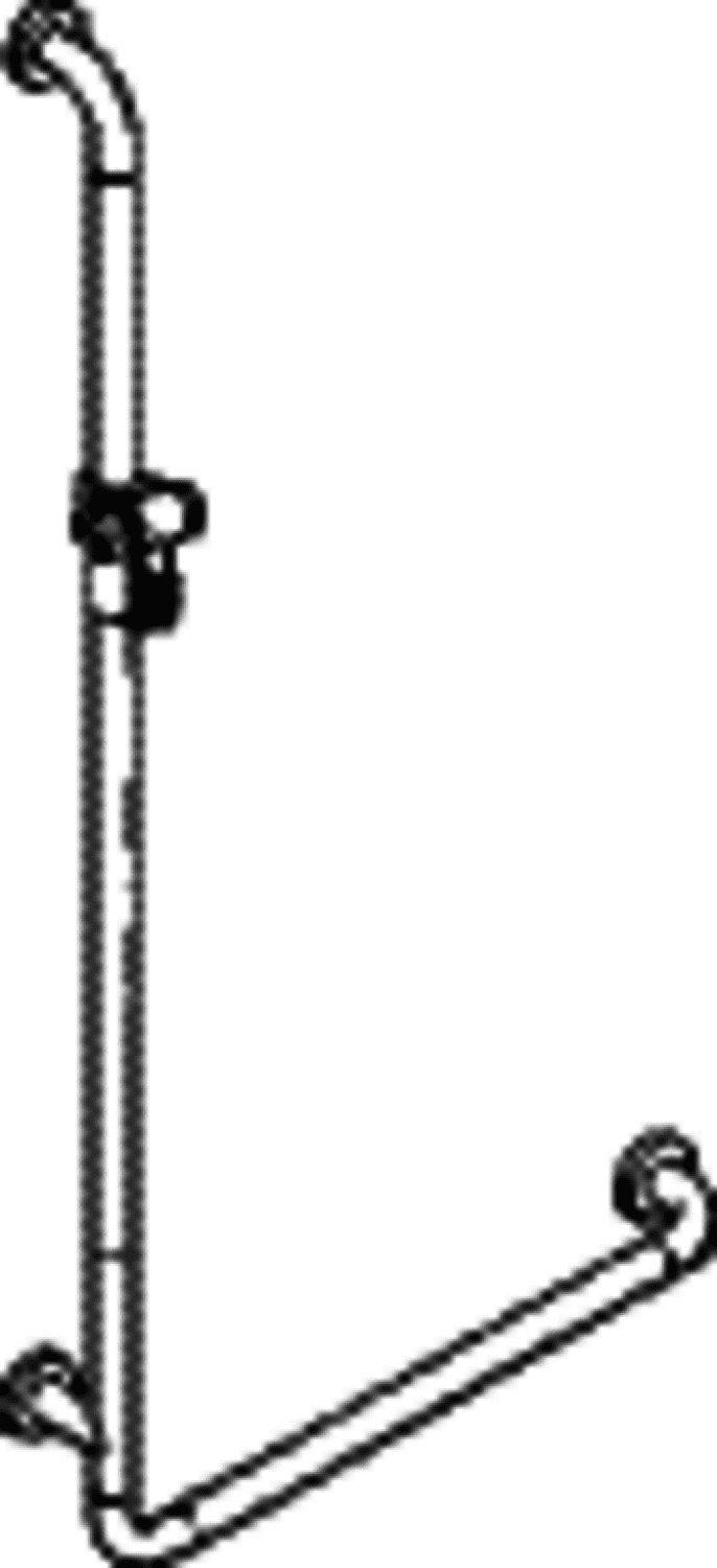 HEWI Winkelgriff m.Br.H.Stg. Ser 801, AM1:1250, W1:600 anthrazitgrau