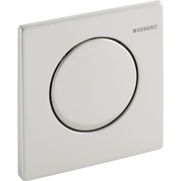 Geberit Mambo BetPl. für UR-Strg. mit pneumatischer Sp-Ausl., gebürster