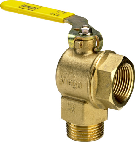 Viega Gaszähler-Kugeleckhahn TAE G2110T in Rp3/4 Messing