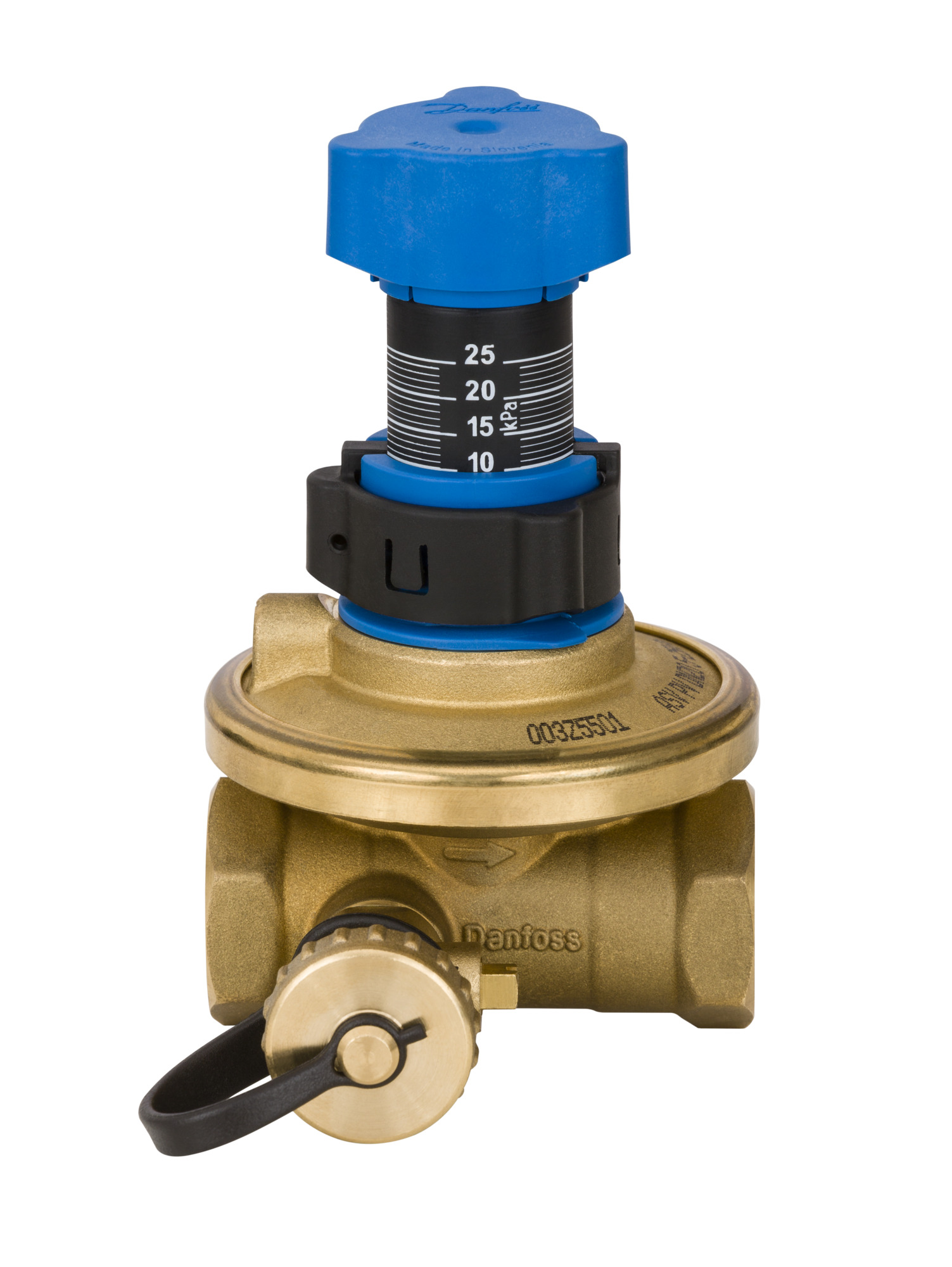 Danfoss Strangdifferenzdr.regl. ASV-PV25 Einstellskala, Rp 1, Sollw,0,05-0,25bar
