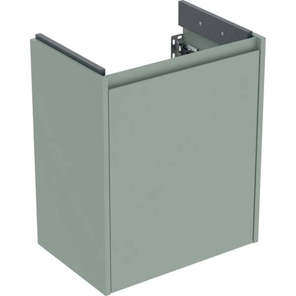 Geberit Renova Compact US für WT, mit 1 Tür 50x60,5x33,7cm, salbeigrün/l. seidenm.