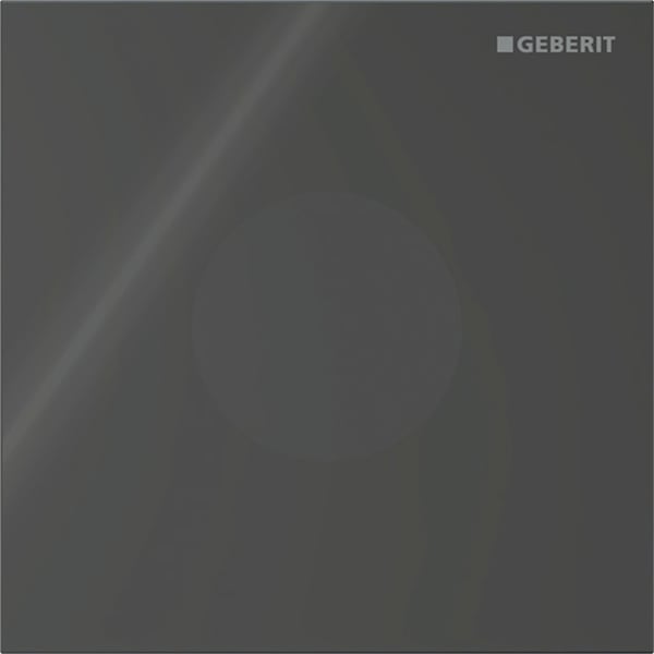 Geberit Typ 40 Abdeckplatte, rund für UR-Strg. IR, schwarz