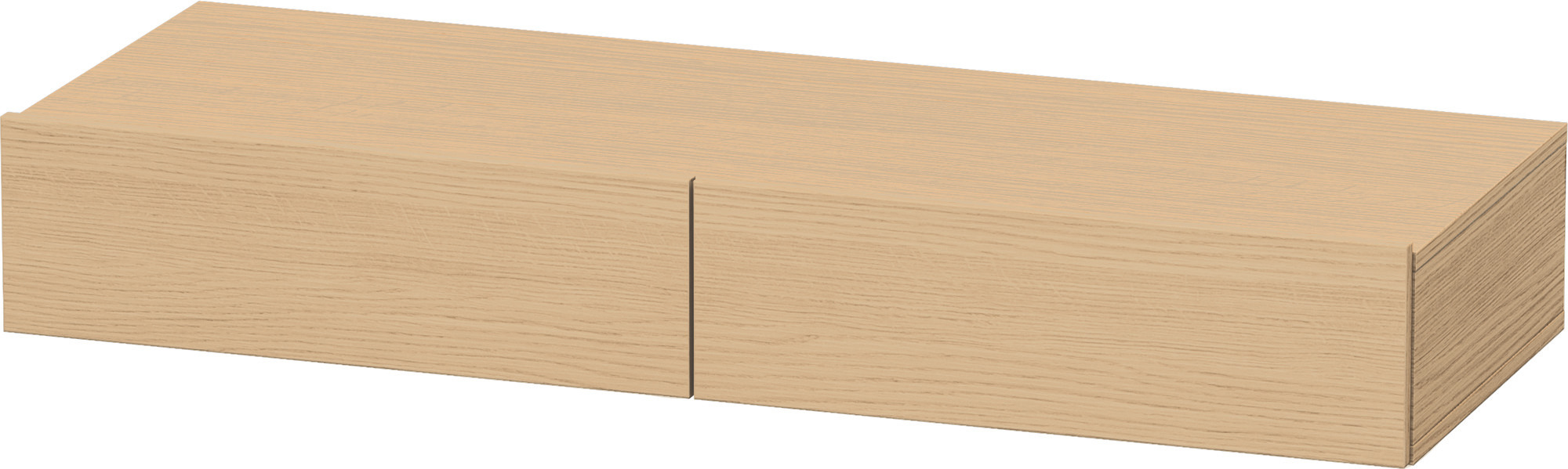 Duravit SchKa-Ablage DuraStyle 440x1200x154 2 Schubkästen,Eiche Natur