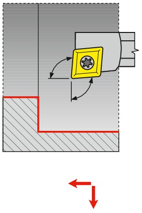 Bohrstange E12M-SCLCR 06 re. VHM m. IK PROMAT Bohrstange E12M-SCLCR 06 re. VHM m. IK PROMAT