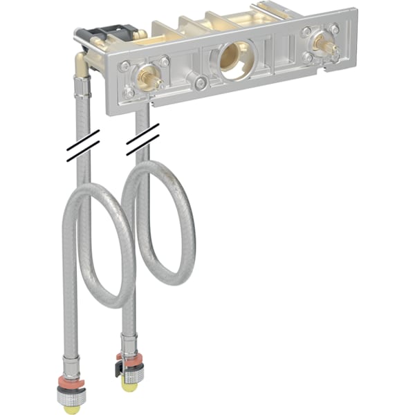 Geberit Ventilblock für Geberit ONE WT-Arm. Wandmontage, für UP-Funktionsbox