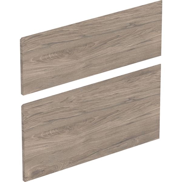 Geberit Set Schubladenfront für Unterschrank B:70cm, Nussbaum hickory