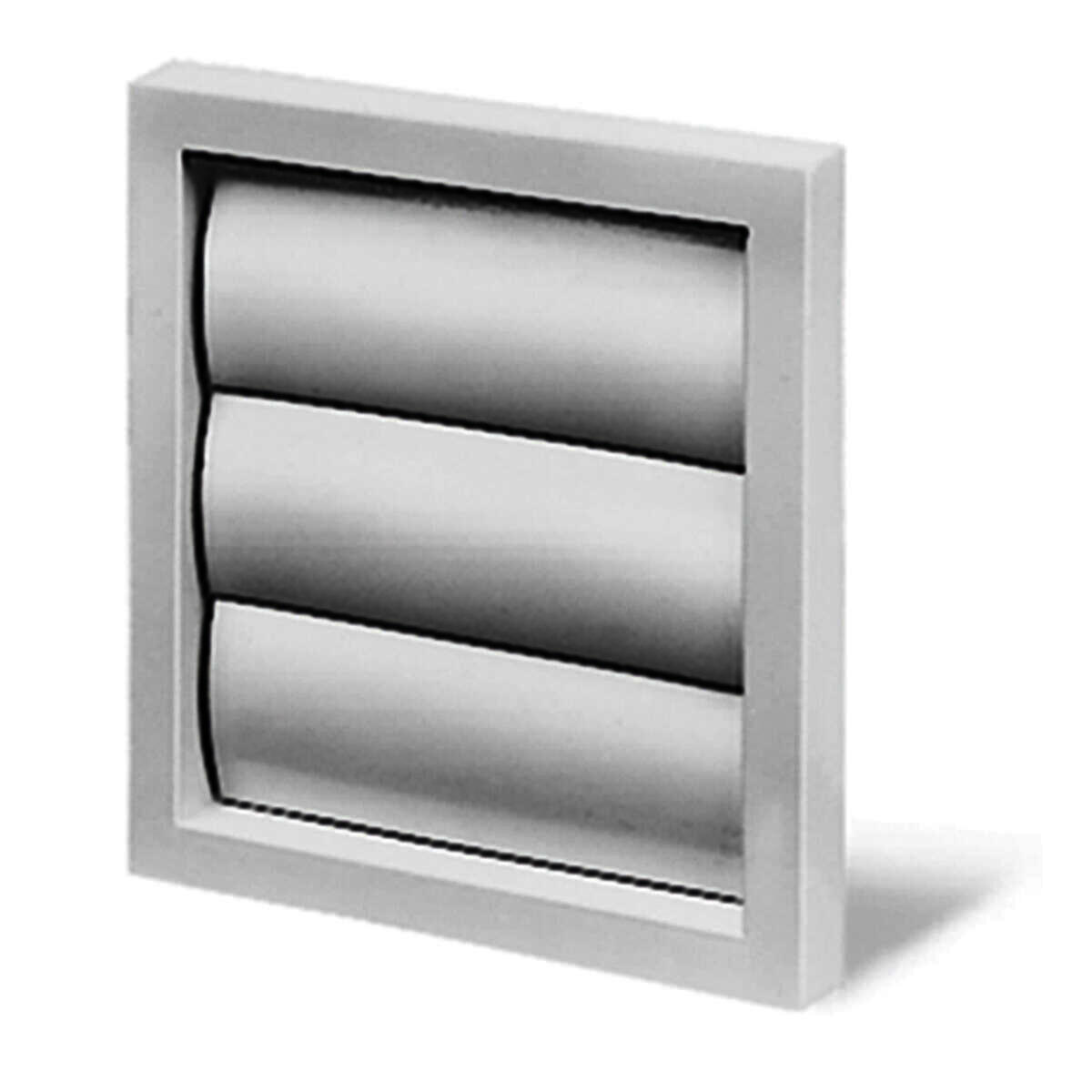 HELIOS Verschlussklappe VK125, 125 mm weiss