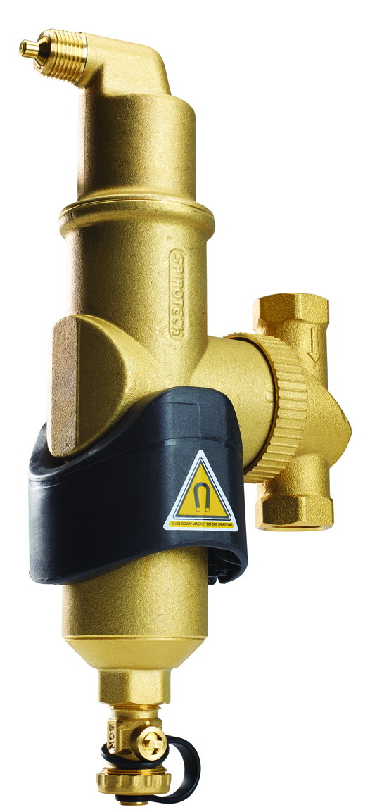 Spirotech Luft- u. Schlammabscheider MB3 -1" IG variable Einbaulage / 10 bar, 110 Grad