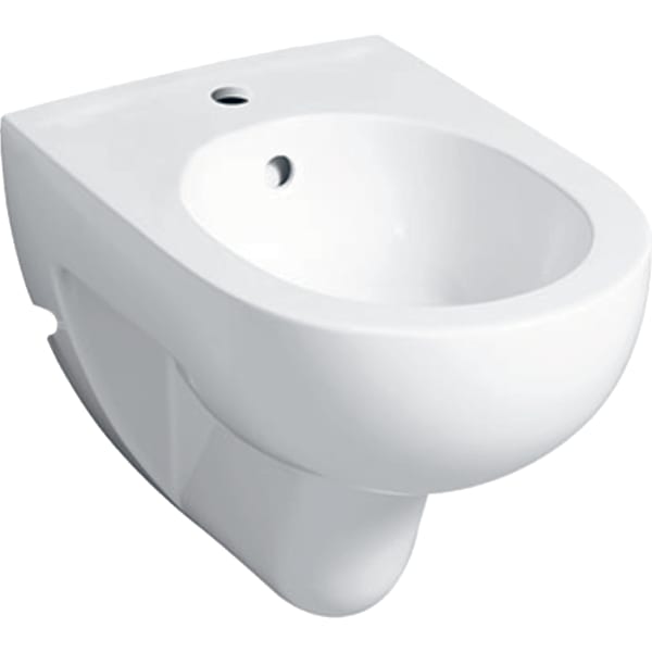 Geberit Renova Wandbidet mit Überlauf, weiß, KeraTect