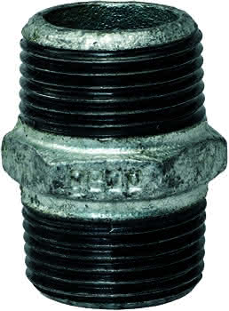 gebofittings Temperguss Gewindefittings 280 - Doppelnippel 3", verzinkt gebofittings Temperguss Gewindefittings 280 - Doppelnippel 3", verzinkt