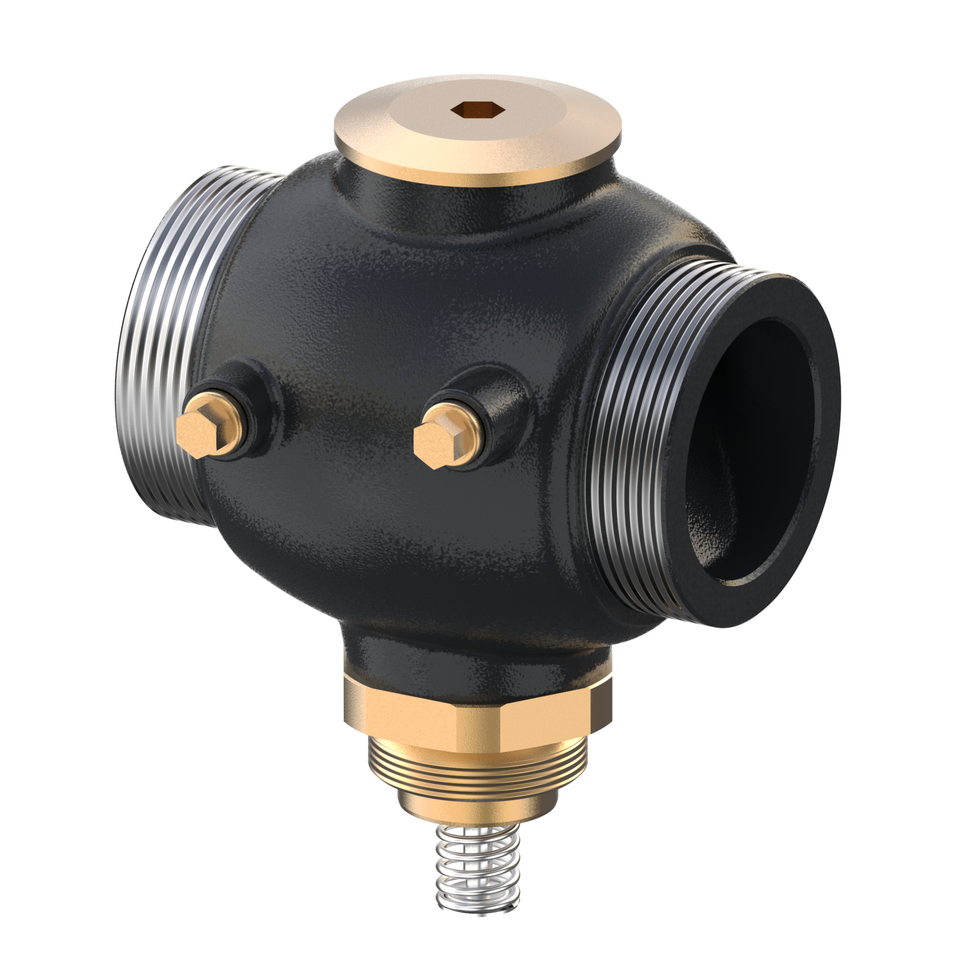 Danfoss Durchgangsventil VGU DN50 Kvs 20, PN25, GGG-40,3, AG