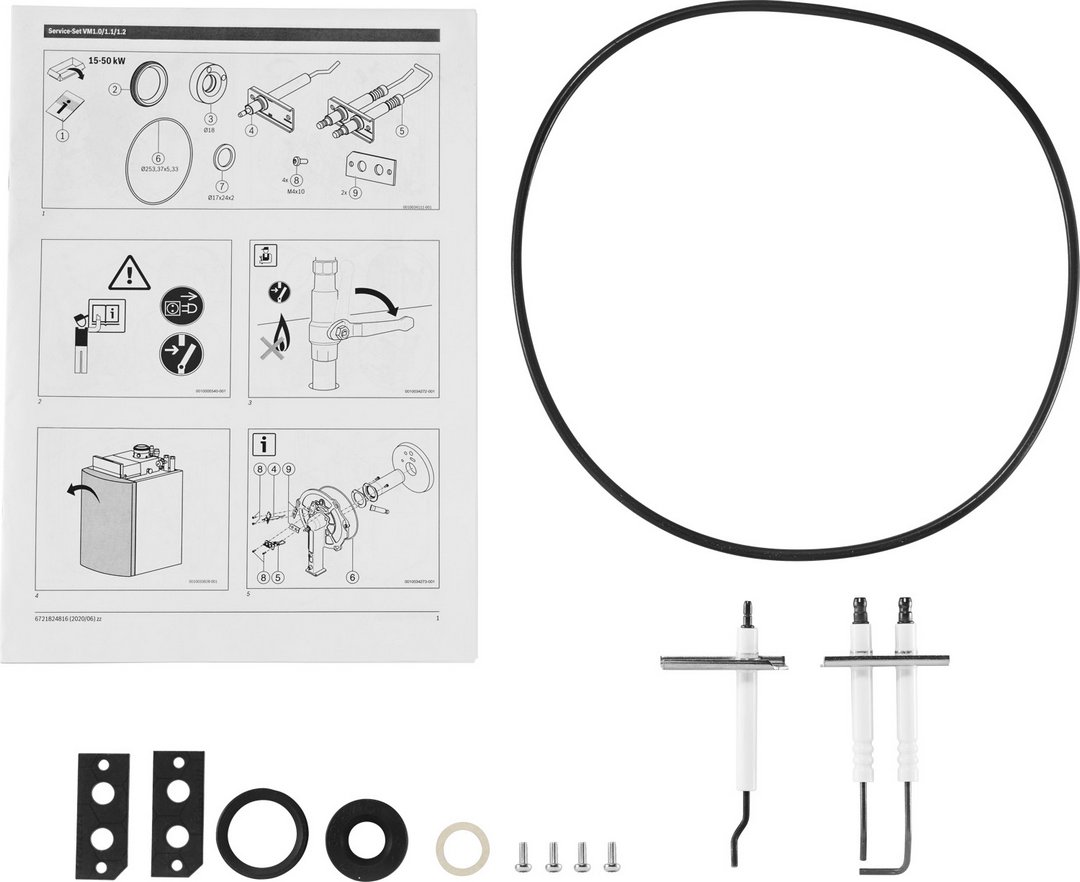 BOSCH Ersatzteil TTNR: 7736604315 Service-Set VM1.1 / 1.2 everp