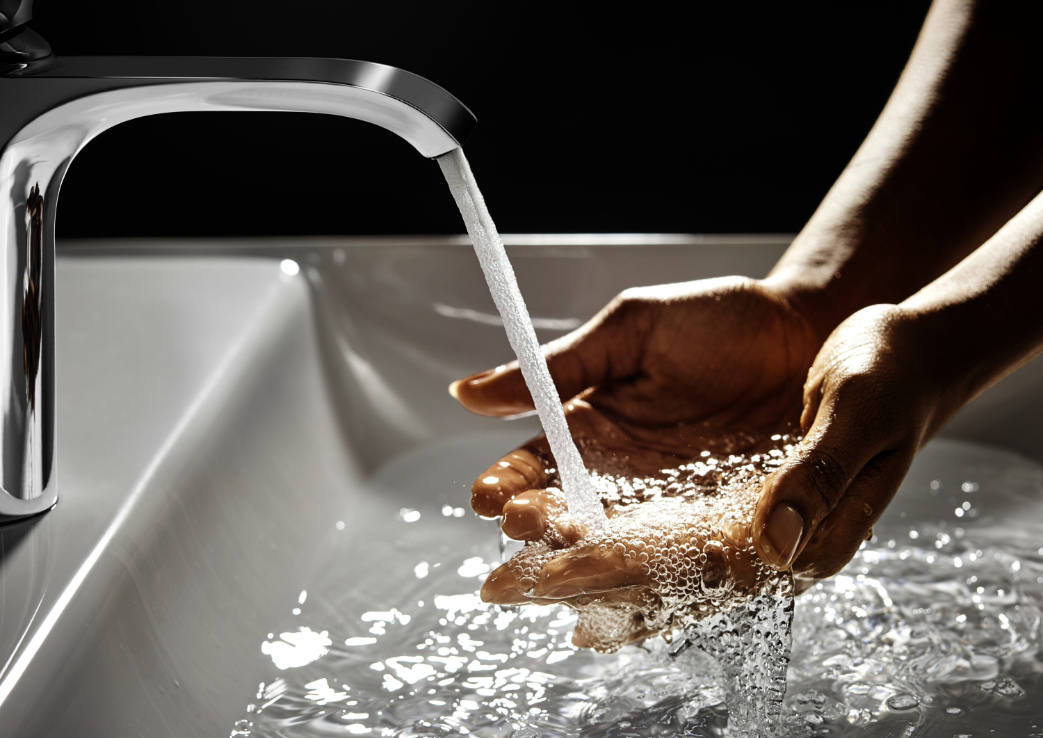 Hansgrohe Waschtischmischer 110 Vivenis mit Zugstangen-Ablaufgarnitur chrom